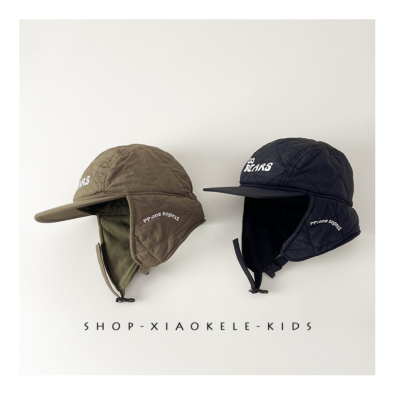 Mũ Lưỡi Trai Dày Dặn Giữ Ấm Tai Phong Cách Hàn Quốc Dành Cho Nam Và Nữ