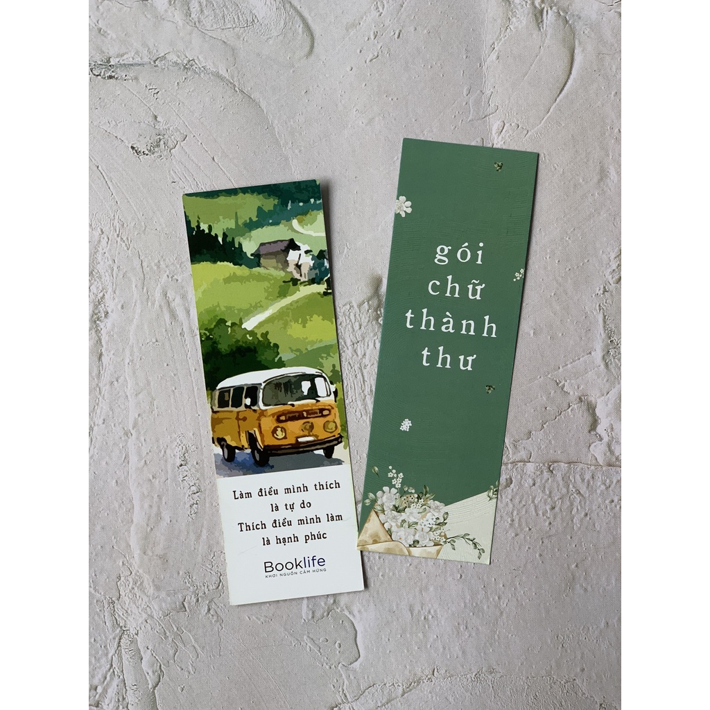 Quà Tặng Bookmark Giấy Cứng Hình Ngẫu Nhiên - 1980books