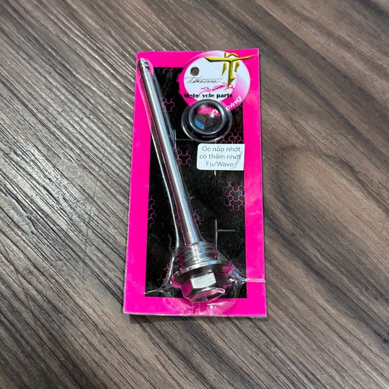 Ốc Nắp Nhớt Inox 304 Có ty Thăm Nhớt Yamaha & Honda các đời. DoChoiXeMayShop