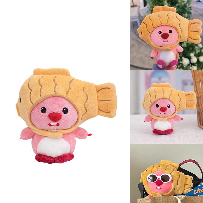 Móc khoá hải ly Loopy gia tộc nhiều mũ siêu mềm yk