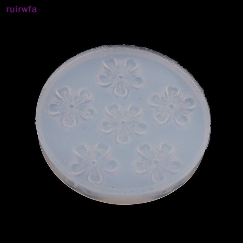 1 Khuôn Silicon Làm Bánh Kẹo diy Hình Hoa Anh Đào mini ruirwfa Mới