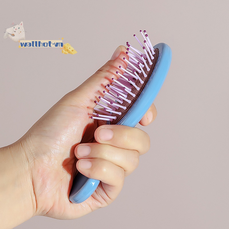 Wallhot > Lược Chải Tóc mini Chống Tĩnh Điện Mát Xa Đầu Dễ Thương Phụ Kiện Tạo Kiểu Tóc Ướt Và Khô Thích Hợp Làm Quà Tặng Du Lịch
