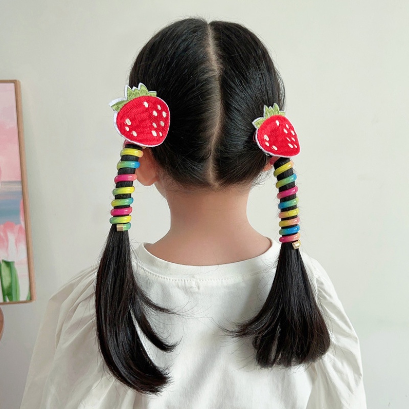 Dây Buộc Tóc ngôi sao đường dây điện thoại Dạng Tết Thời Trang Cho Bé Gái