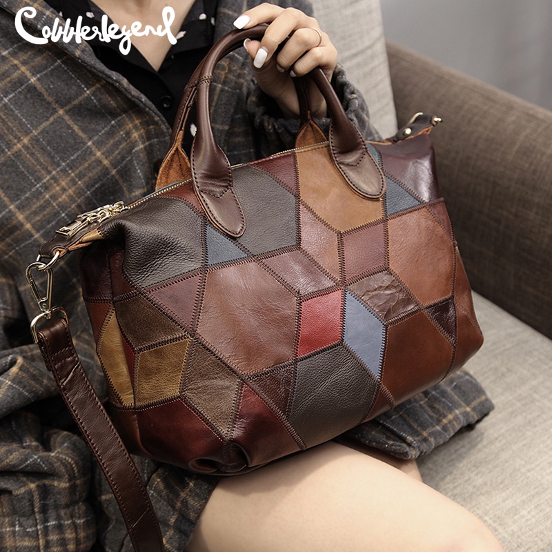 Cobbler legend Túi Xách Da Thật Cỡ Lớn Thời Trang Cho Nữ