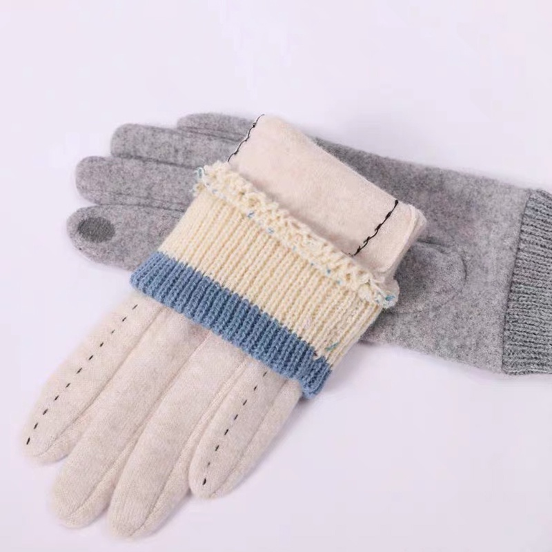 Thời Trang Găng Tay Lái Xe Giữ Ấm Có Thể Chạm Màn Hình Cảm Ứng