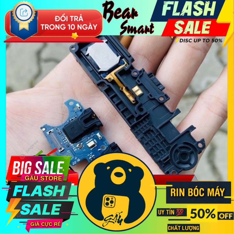 Main sạc,loa ngoài Samsung A03 Samsung A02s rin bóc máy