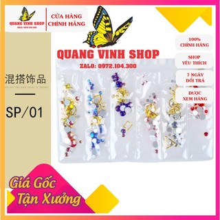 Sét charm trang trí móng tay sullmar