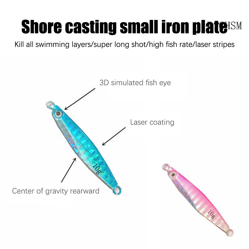 Bighsm 1 Mồi Câu Cá Nhân Tạo Bằng Kim Loại Có Lưỡi Câu skk