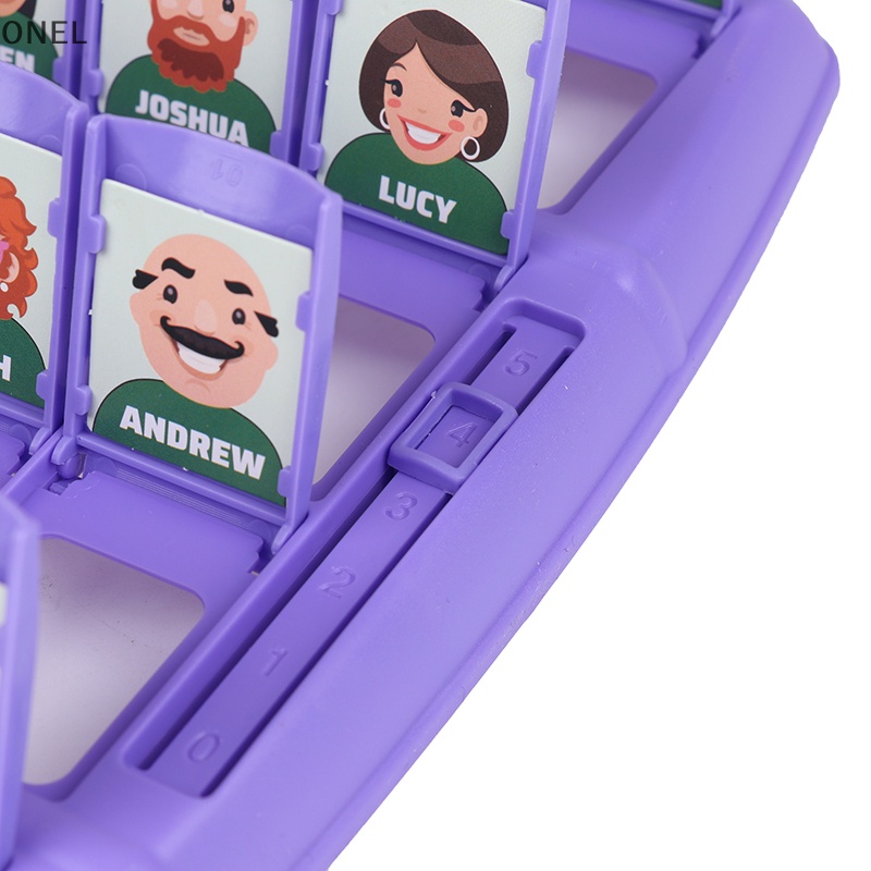 Bộ Đồ Chơi board game onel who is it family Đoán Bàn Vui Nhộn montessori Giảm Căng Thẳng