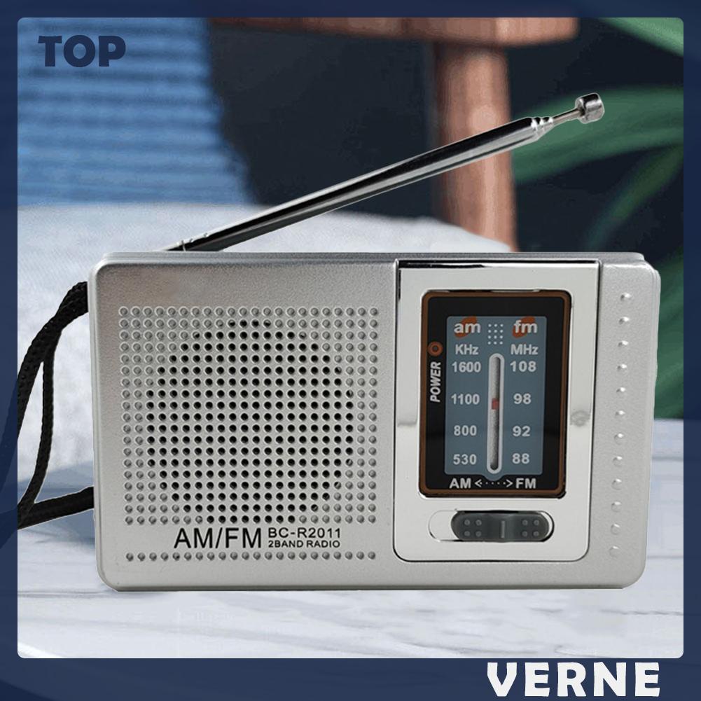 Radio mini hifi Băng Tần Kép Có Ăng Ten Thu Sóng am fm