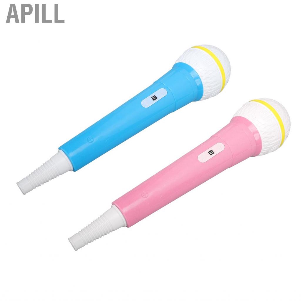 Apill Fake Microphone Safe Odorless  Prop Pretend Mic Toy