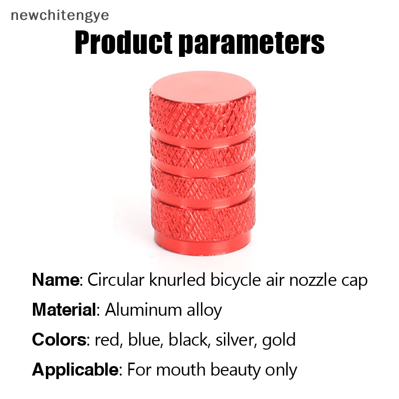 Ny Vỏ Bọc Van Tròn knurled Kiểu Mỹ Chuyên Dùng Cho Xe Đạp Leo Núi / Xe Máy