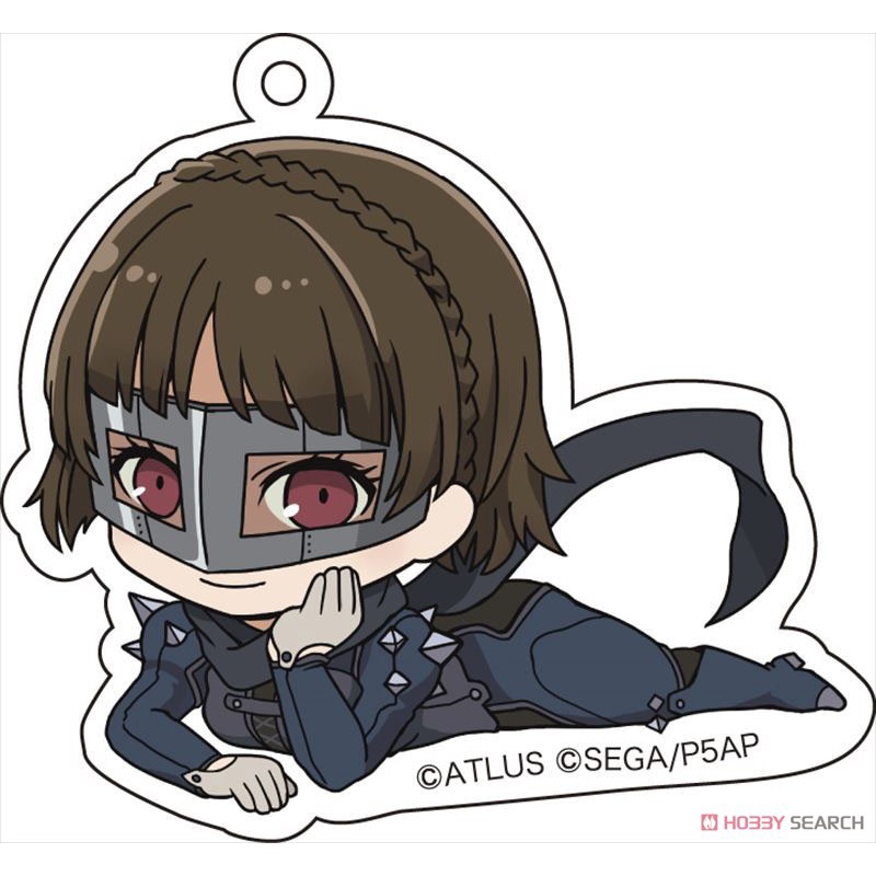 Thiết bị ngoại vi hoạt hình Persona 5 Mặt dây chuyền acrylic Mặt dây chuyền túi đi học