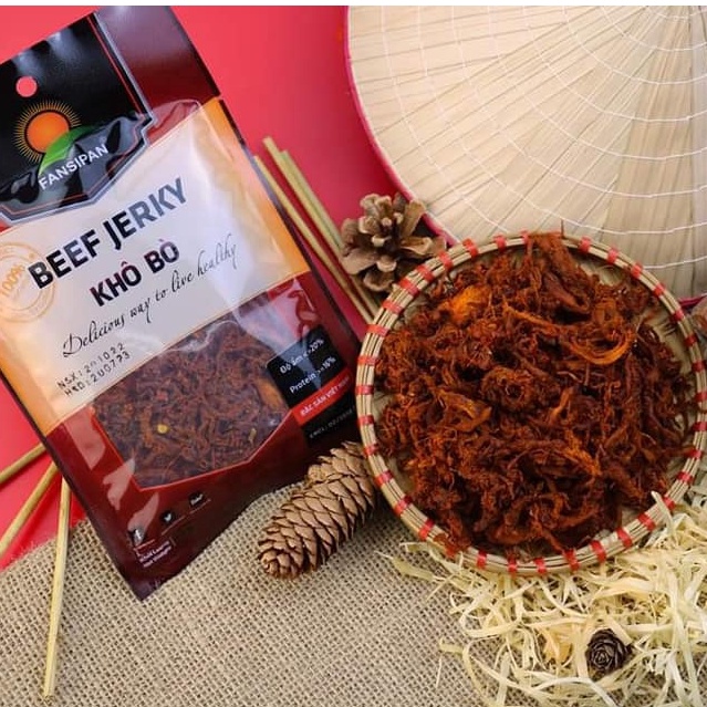 Thịt bò khô sợi Thanh Huyền 125g loại ngon đặc biệt