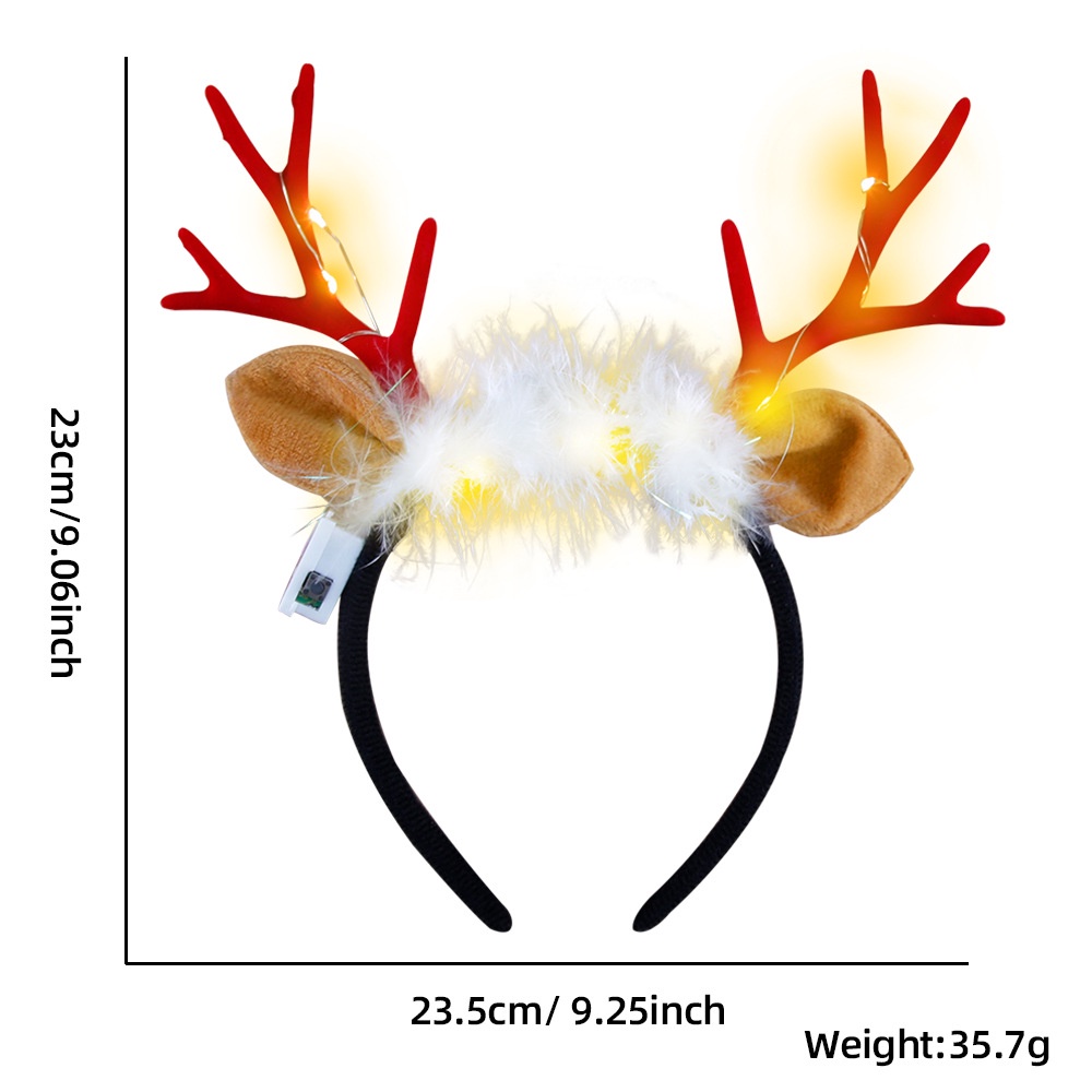 Ere1 Băng Đô Giáng Sinh Phát Quang Cho Bé