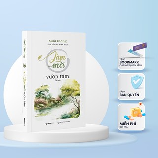 Sách - làm mới vườn tâm - tác giả suối thông - sài gòn books