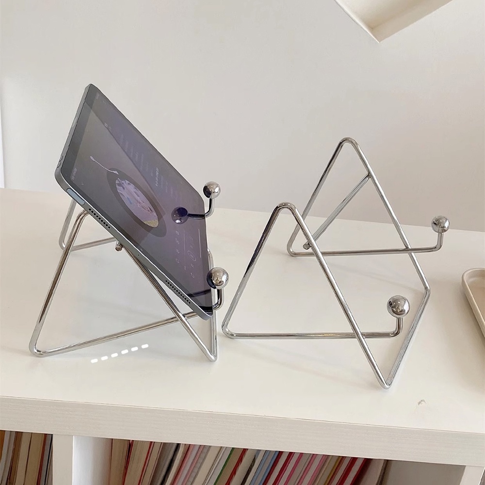 Giá Đỡ Máy Tính Bảng Bằng Kim Loại Đơn Giản Đa Năng Trang Trí Nhà Cửa - YKD