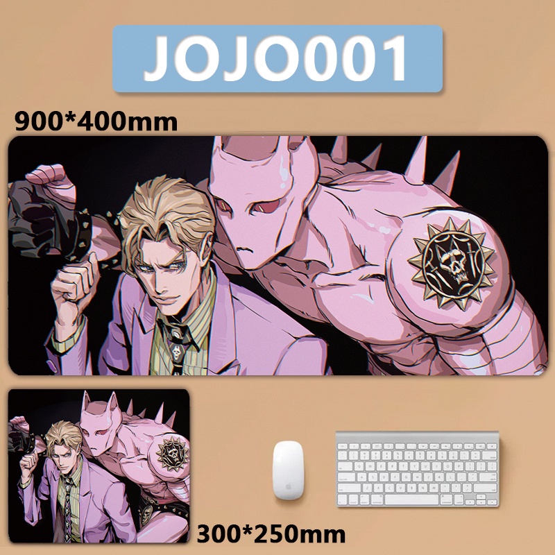 Miếng Lót Chuột Và Bàn Phím Cỡ Lớn In Hình jojo 'S bizarre adventure dio kujo jotaroxxl
