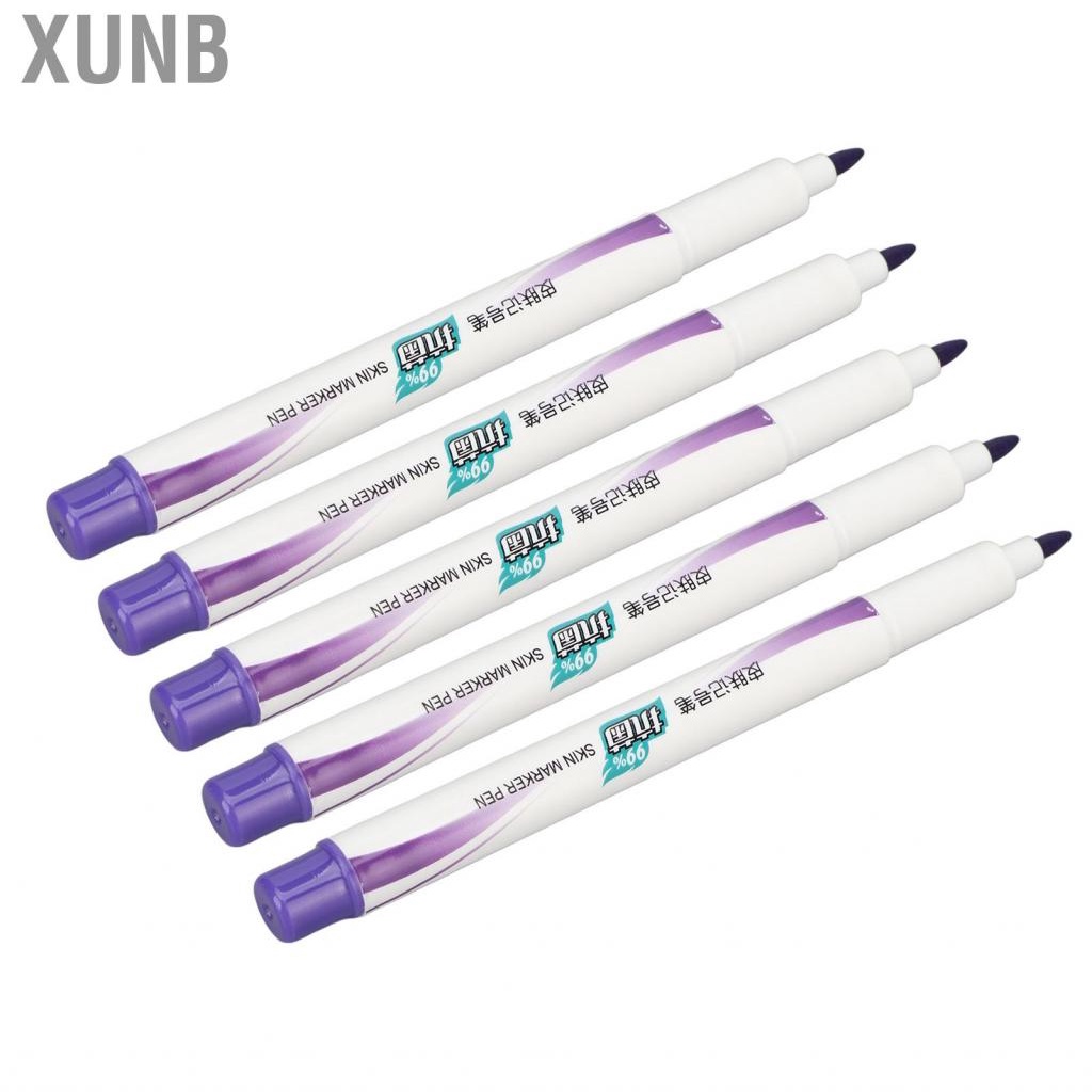 Xunb 5 Set Tattoo Marker Pen Ruler Washable Positioning  Microblading Eye GDT