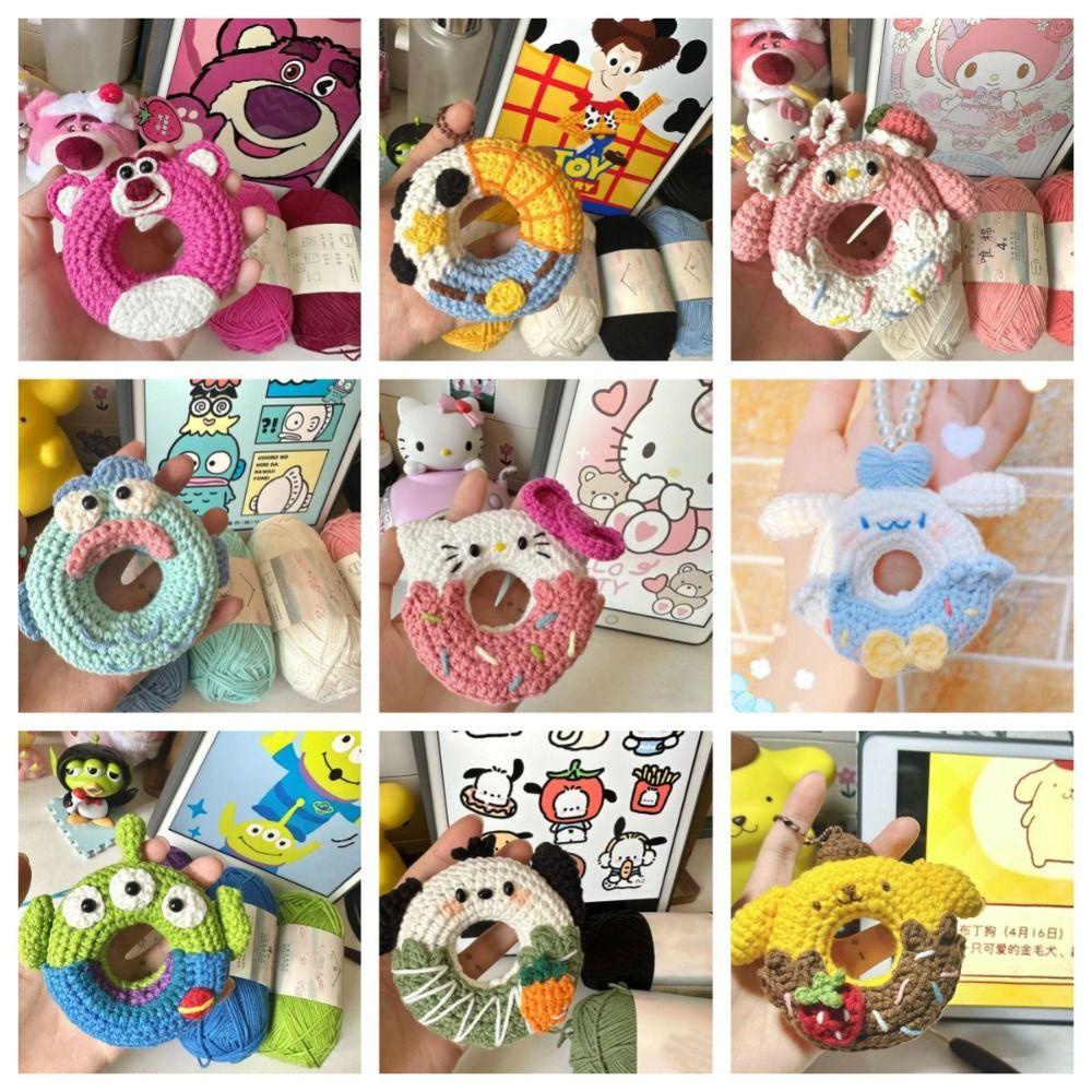 Móc Khóa Đan Len Hình pachacco alien my melody Vui Nhộn Ốp