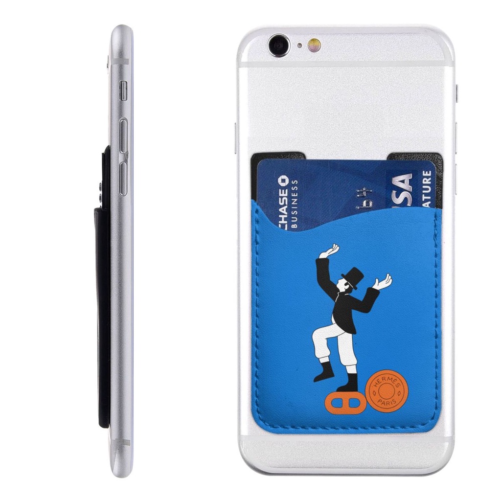 Ốp Điện Thoại Da pu Có Ngăn Đựng Thẻ Cho Iphone 2.4 * 3.5in