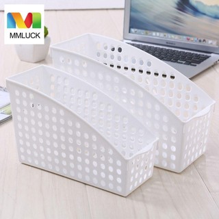 Mmluck a4 hộp đựng tài liệu / tài liệu để bàn sắp xếp gọn gàng màu trắng phong cách ins dành cho văn phòng trường học