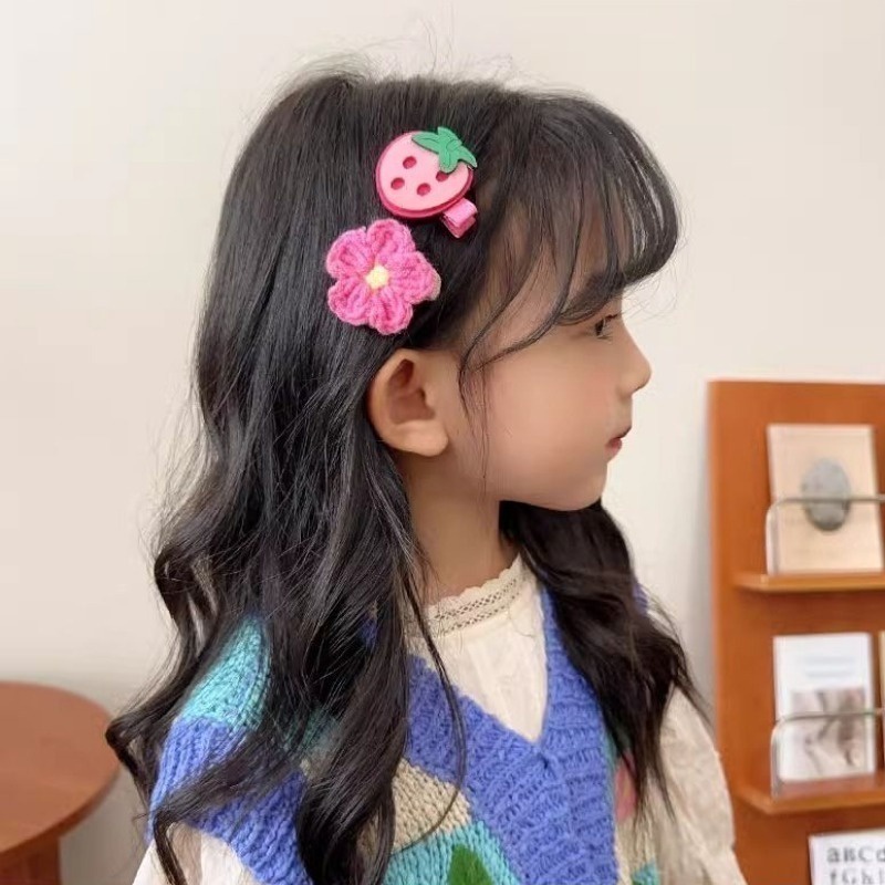 Set 14 Kẹp Tóc Dễ Thương Ngọt Ngào Cho Bé Gái