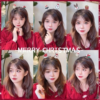 Set 4 Kẹp Tóc Phong Cách Giáng Sinh Dễ Thương