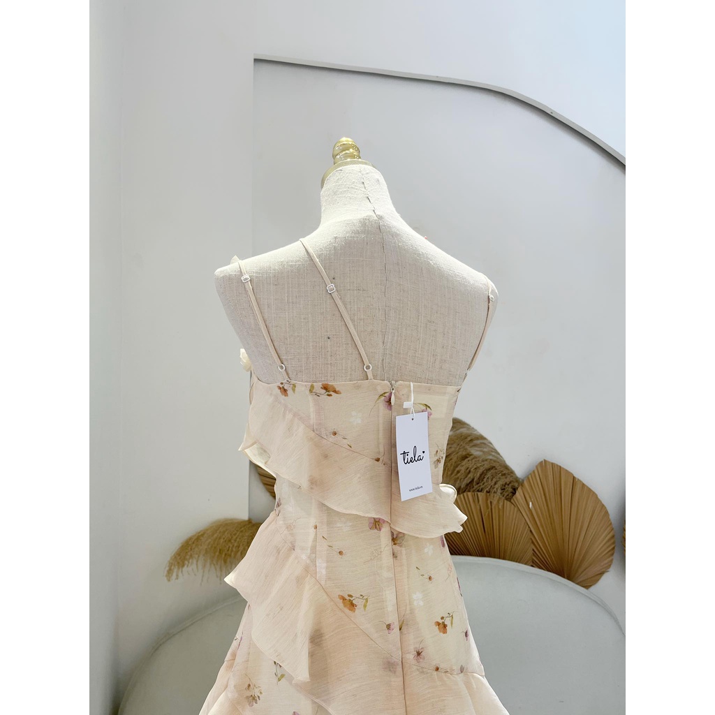 TIELA Đầm váy hoa nhún bèo-Belinda Dress