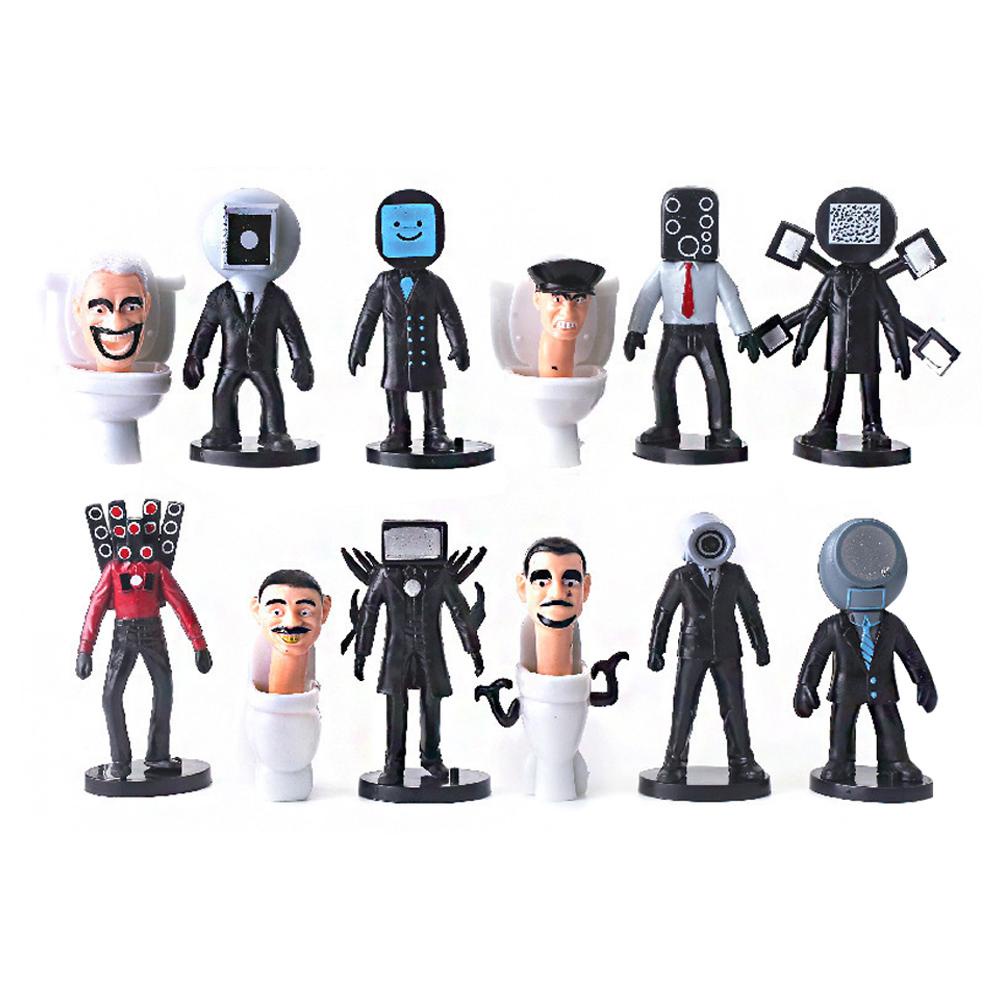 Skibidi Mô Hình Nhân Vật Trượt Tuyết g9v6 Trang Trí Nội Thất Xe Hơi