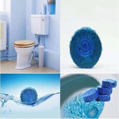 Viên thả bồn cầu gói 10 cục tẩy sạch mảng bám khử mùi hiệu quả-Fashinrandy
