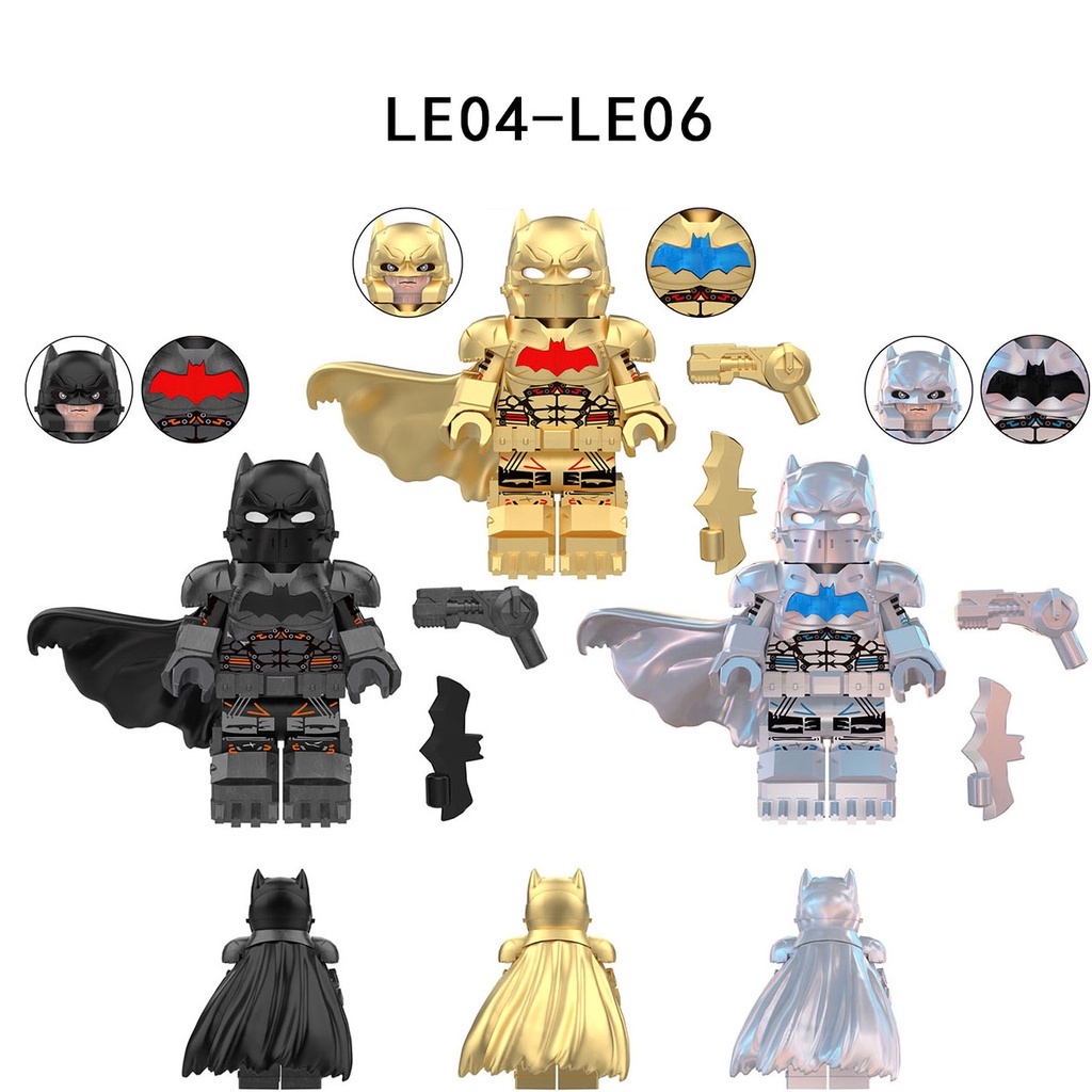 Đồ Chơi Lắp Ráp Mô Hình Nhân Vật Siêu Anh Hùng Người Dơi Cho Bé