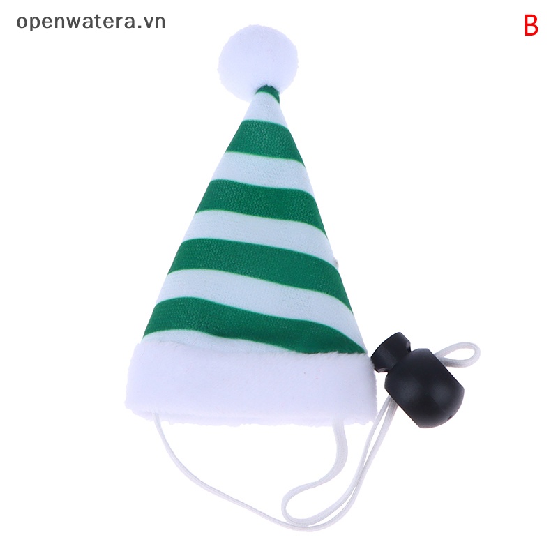 1 Set Nón Giáng Sinh mini Trang Trí Cho Nhà Búp Bê vn