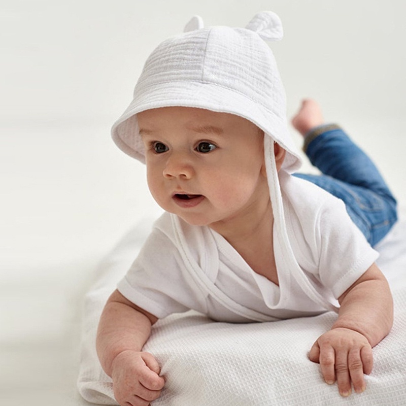 Mũ Rộng Vành Chống Tia uv Cao Cấp Thời Trang Mùa Xuân Thu Dành Cho Bé Sơ Sinh