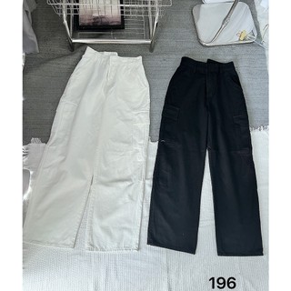 Quần Túi Hộp Kaki Ống Rộng Nữ Bigsize 2 Màu TCSHOP MS 196
