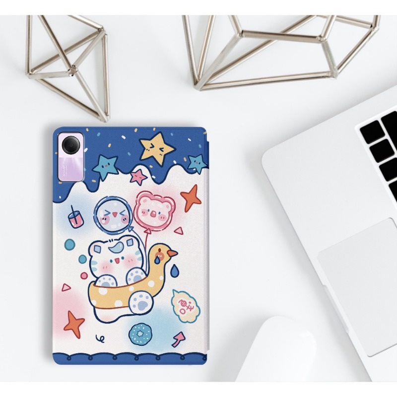Bao Da Máy Tính Bảng Chống Sốc Họa Tiết Hoạt Hình Dễ Thương Cho xiaomi redmi pad se 2023 11.0 "Ốp