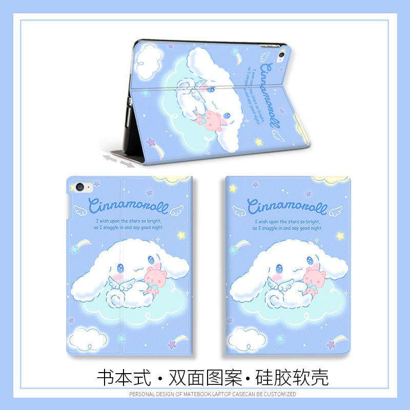 Dễ Thương Ốp Máy Tính Bảng Họa Tiết cinnamoroll Cho ipad 2021 pro 11 2019 2020 10.2 7 / 8th gen 2018 9.7 5 / 6th mini 4 5 6 air 4 5 10.5 10.9