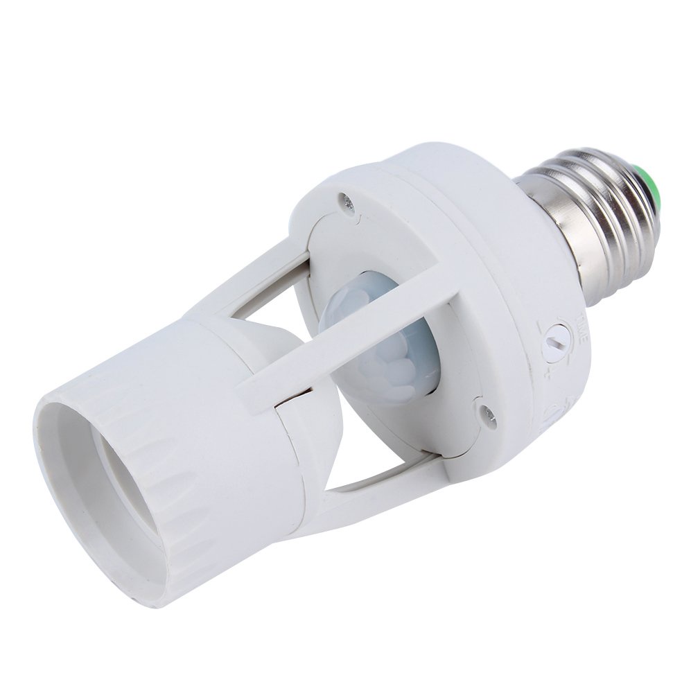 【adorb2】E27 LED Infrared Motion Detection Light Sensor Light Bulb Switch Home