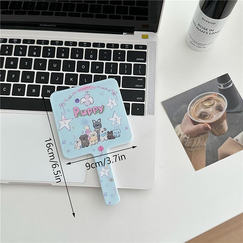 Piqt Gương Trang Điểm Cầm Tay Hình Vuông Nhỏ Gọn Kèm Gương Trang Điểm