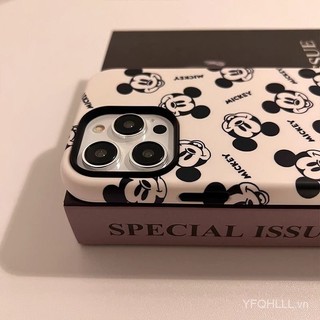 Toàn Bộ Ốp Điện Thoại Hai Lớp Hình mickey Cho iphone11 12 13 14 15 12promax 13promax 14pro 14promax x xs xr tx5w