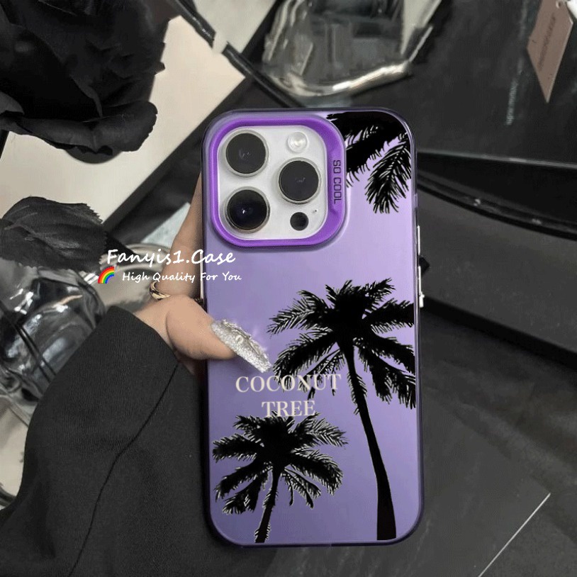 Vivo Ốp Điện Thoại Hình Cây Dừa Cho Vivoy17S y27 y36 y16 y02 y02s y22 y20 y21 y21t y21s y33t y33s y12s y20s y17 y15 y12 y15a v25 v29