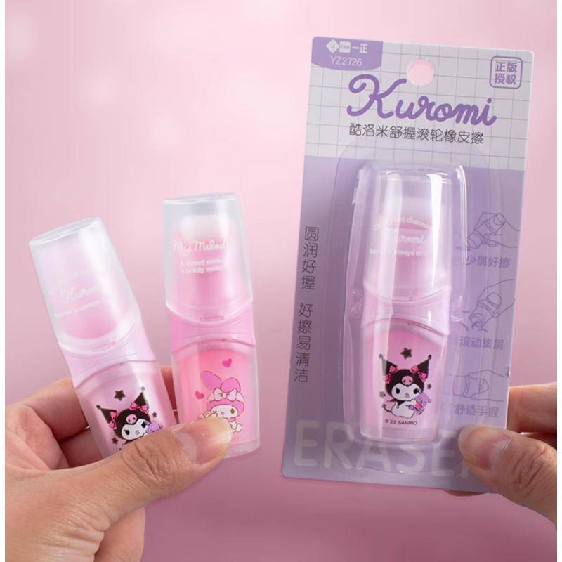 Tẩy Bút Chì sanrio mymelody kuromi cinnamoroll pochacco Dạng Lăn Dễ Thương Làm Quà Tặng Cho Học Sinh