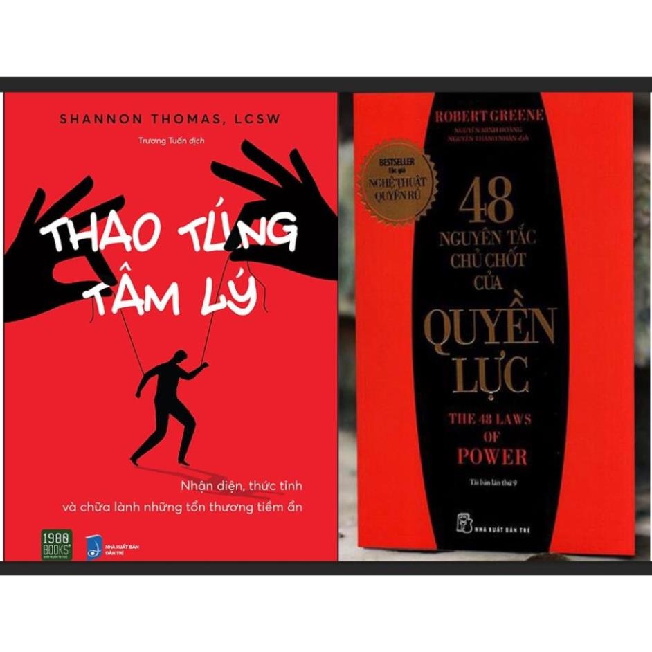 COMBO 2Q: 48 NGUYÊN TẮC CHỦ CHỐT CỦA QUYỀN LỰC + THAO TÚNG TÂM LÝ