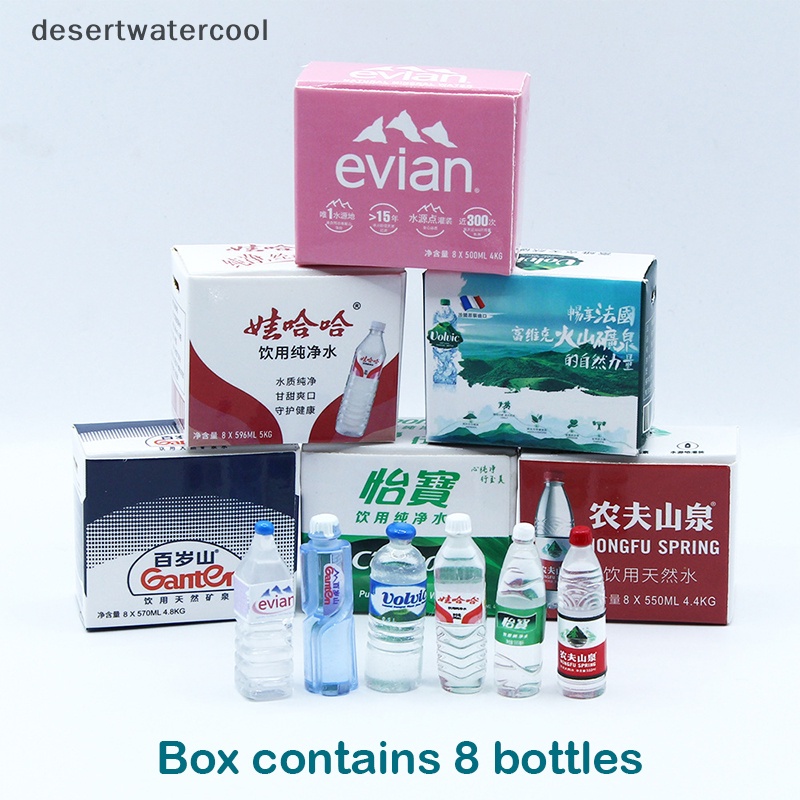 Dc Mô Hình Thùng Nước Khoáng 1 Hộp Tỉ Lệ 1: 12 Trang Trí Nhà Búp Bê