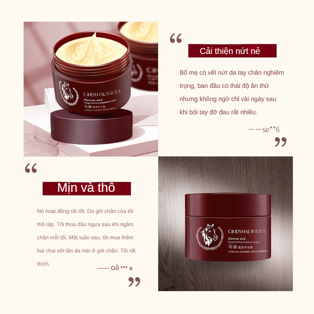 Kem dưỡng ẩm tay chân, dưỡng ẩm sâu, gót chống nứt nẻ, kem dưỡng ẩm tay chân, mùa thu đông 120g