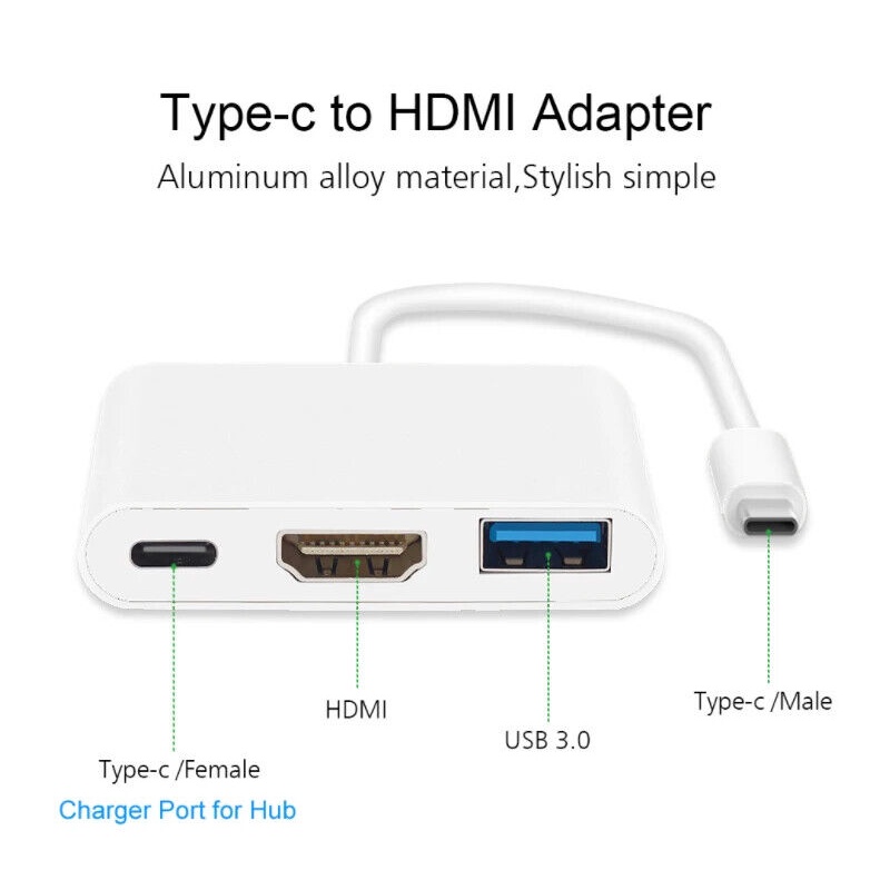 Bộ ChuyểN Đa Năng usb-c Sang usb 3.1 Cho ĐiệN ThoạI laptop pc MáY TíNh BảNg
