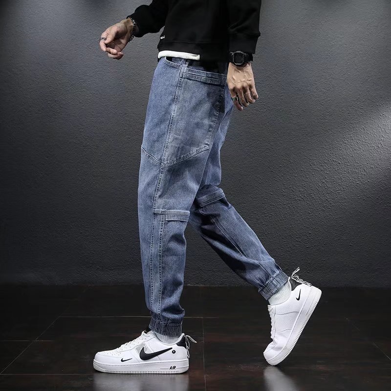 Quần Thể Thao Ống Rộng Lót Nhung Thời Trang Thu Đông 2023 Cho Nam