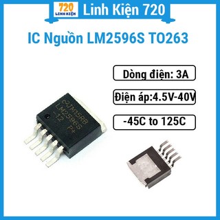 Ic nguồn ổn áp dạng xung dc -dc lm2596s to263