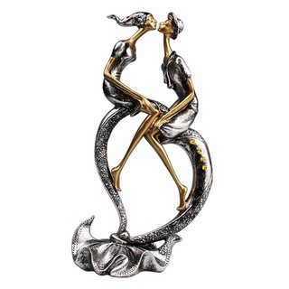 Tượng cặp đôi hôn nhau tại nhà Tượng nhựa trang trí đám cưới để trên bàn Kệ lãng mạn Người yêu nghệ thuật Điêu khắc Nghệ thuật Thủ công Quà tặng kỷ niệm ngày lễ tình nhân Tượng đôi tình nhân trừu tượng