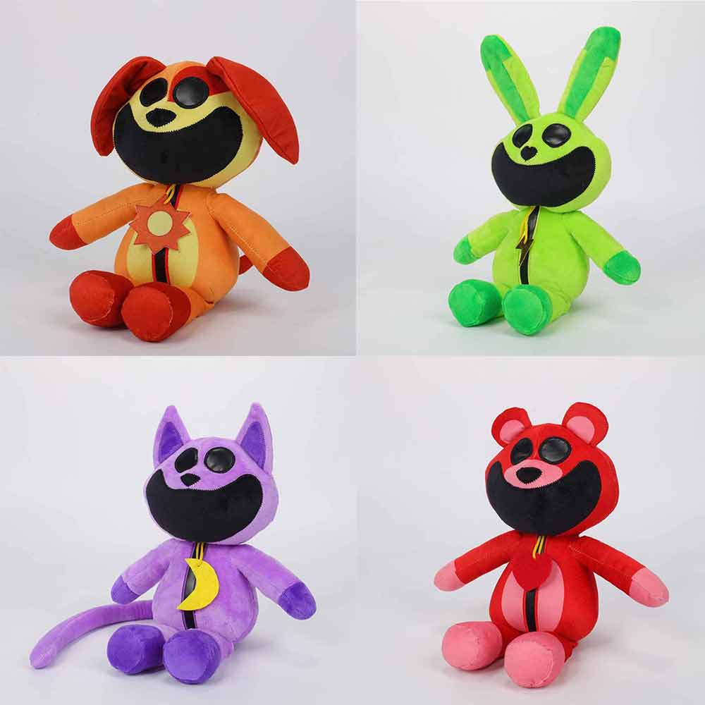 Smiling Critters Plush Cartoon Stuffed Soft Animals Doll Toys Kids Gift NEW